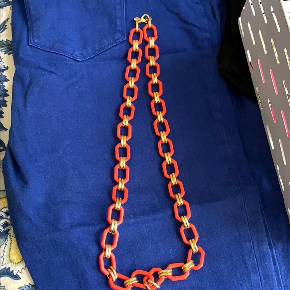 Orange and Gold C. Wonder Necklace
